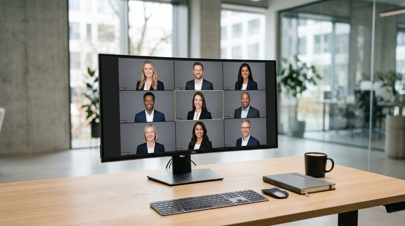 Team Headshots in One Day: How Remote Companies Get 100 Matching Portraits